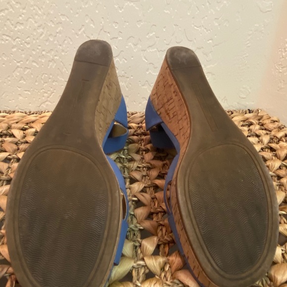 Tommy Hilfiger ankle strap wedge cork sandals - Picture 6 of 16